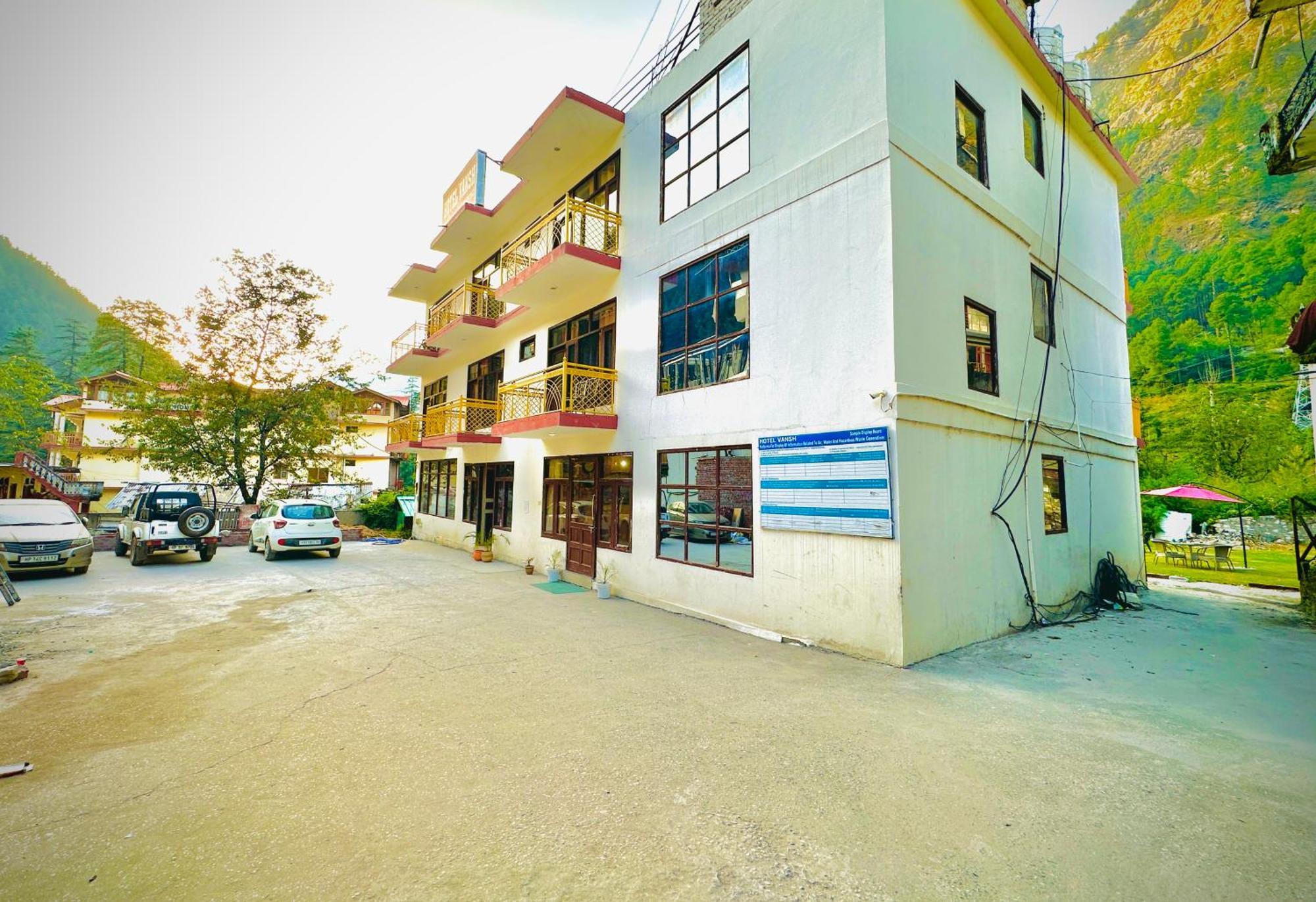 Hotel Vansh-A Hotel With Private Lawn And Parking Kasol Exterior photo